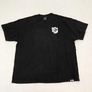 HI Finest Shirt Men's 3X Black Short Sleeve Crew Neck Shirt Reg Fit Size 3X